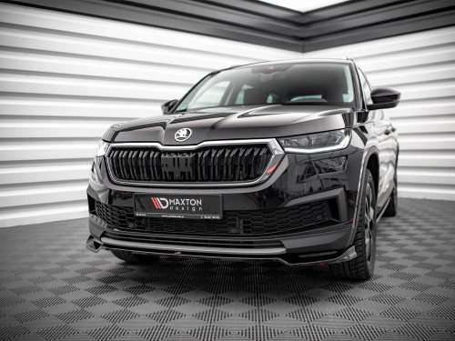 Maxton Front Splitter V.2 Skoda Kodiaq Mk1 Facelift