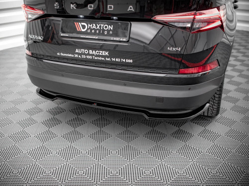 Maxton Central Rear Splitter Skoda Kodiaq Mk1 Facelift
