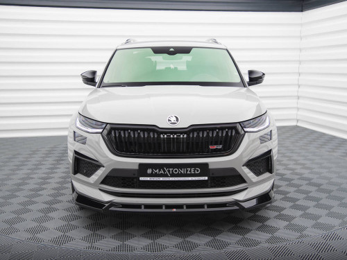 Maxton Front Splitter V.1 Skoda Kodiaq RS Mk1 Facelift Maxton Front Splitter V.1 Skoda Kodiaq RS Mk1 Facelift