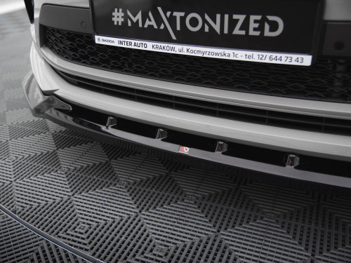 Maxton Front Splitter V.1 Skoda Kodiaq RS Mk1 Facelift Maxton Front Splitter V.1 Skoda Kodiaq RS Mk1 Facelift
