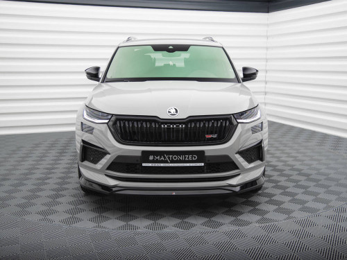 Maxton Front Splitter V.2 Skoda Kodiaq RS Mk1 Facelift Maxton Front Splitter V.2 Skoda Kodiaq RS Mk1 Facelift