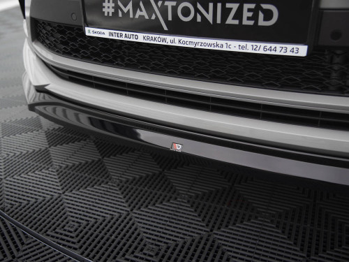 Maxton Front Splitter V.2 Skoda Kodiaq RS Mk1 Facelift Maxton Front Splitter V.2 Skoda Kodiaq RS Mk1 Facelift