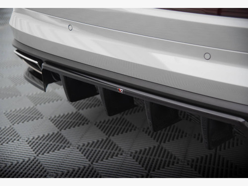 Maxton Rear Splitter (Vertical Bars) Skoda Kodiaq RS Mk1 Facelift Maxton Rear Splitter (Vertical Bars) Skoda Kodiaq RS Mk1 Facelift