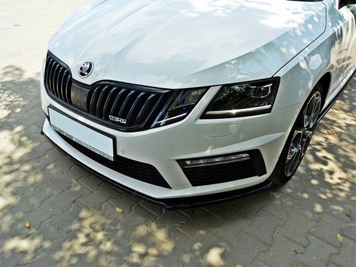 Maxton Front Splitter V.1 Skoda Octavia MK3 VRS (2013-2016) Maxton Front Splitter V.1 Skoda Octavia MK3 VRS (2013-2016)