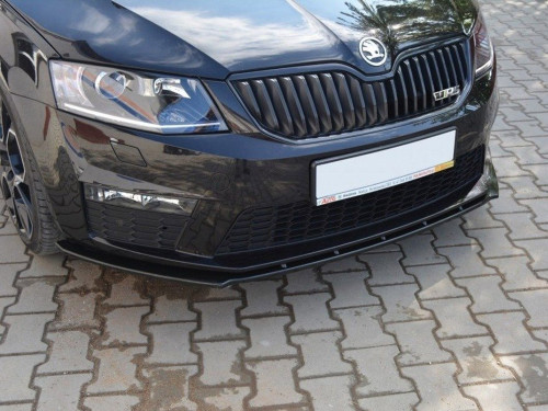 Maxton Front Splitter V.1 Skoda Octavia MK3 VRS (2013-2016) Maxton Front Splitter V.1 Skoda Octavia MK3 VRS (2013-2016)
