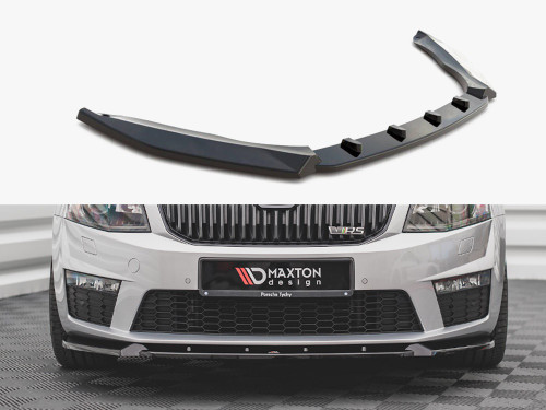 Maxton Front Splitter V.3 Skoda Octavia RS MK3 (2013-2016)