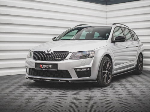 Maxton Front Splitter V.4 Skoda Octavia RS Mk3 (2013-2016)