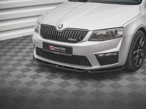 Maxton Front Splitter V.4 Skoda Octavia RS Mk3 (2013-2016)