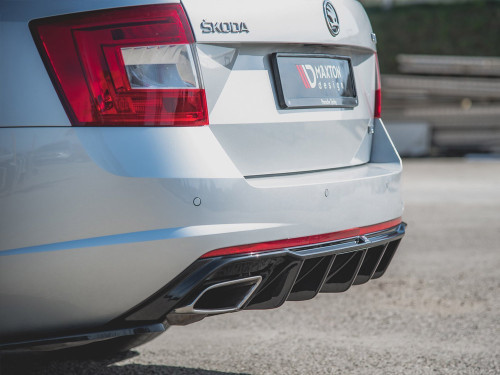 Maxton Rear Valance V.2 Skoda Octavia RS Mk3 / Mk3 FL Hatchback / Estate (Diesel)