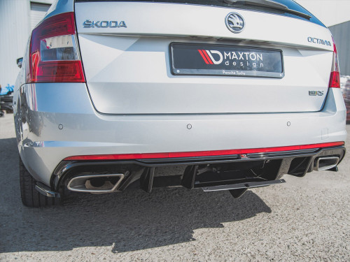 Maxton Rear Valance V.2 Skoda Octavia RS Mk3 / Mk3 FL Hatchback / Estate (Diesel)