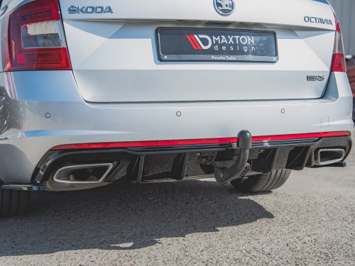 Maxton Rear Valance V.2 Skoda Octavia RS Mk3 / Mk3 FL Hatchback / Estate (Diesel)