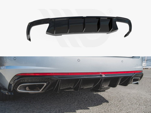 Maxton Rear Valance V.2 Skoda Octavia RS Mk3 / Mk3 FL Hatchback / Estate (Petrol)