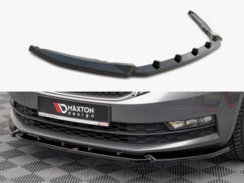 Maxton Front Splitter V.1 Skoda Octavia MK3 Facelift (2016-2020)