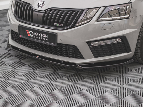 Maxton Front Splitter V.3 Skoda Octavia RS Mk3 Facelift (2016-2019) Maxton Front Splitter V.3 Skoda Octavia RS Mk3 Facelift (2016-2019)