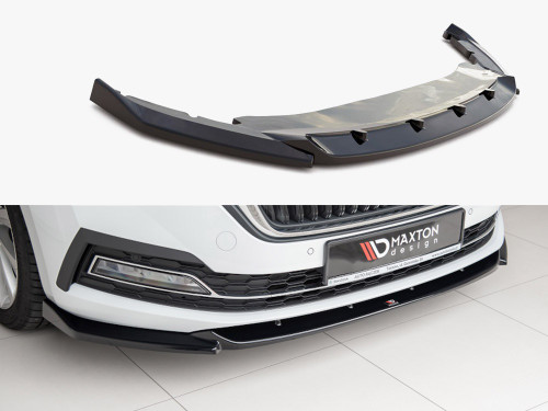 Maxton Front Splitter V1 Skoda Octavia MK4 (2019-)