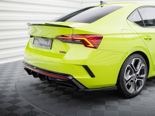 Maxton Rear Side Splitters V.4 Skoda Octavia RS Mk4 Maxton Rear Side Splitters V.4 Skoda Octavia RS Mk4