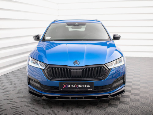 Maxton Front Splitter V.1 Skoda Octavia Sportline Mk4 Maxton Front Splitter V.1 Skoda Octavia Sportline Mk4
