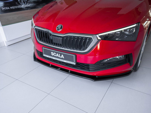 Maxton Front Splitter V.1 Skoda Scala (2019-UP)