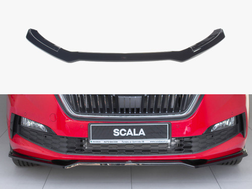 Maxton Front Splitter V.2 Skoda Scala (2019-UP)