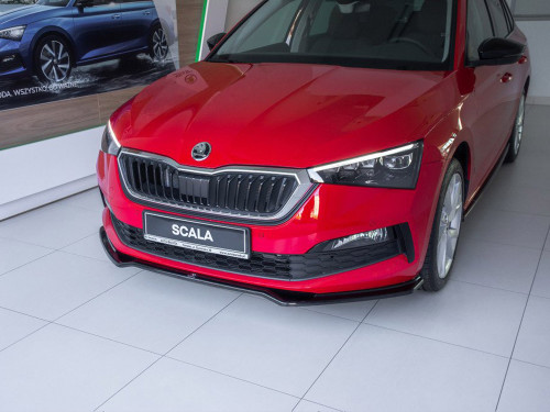 Maxton Front Splitter V.2 Skoda Scala (2019-UP) Maxton Front Splitter V.2 Skoda Scala (2019-UP)