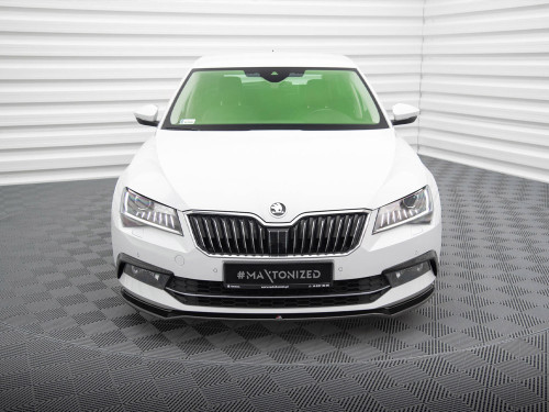 Maxton Front Splitter V.2 Skoda Superb Mk3 Maxton Front Splitter V.2 Skoda Superb Mk3