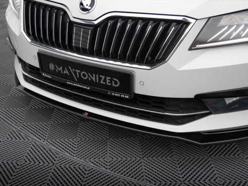 Maxton Front Splitter V.2 Skoda Superb Mk3 Maxton Front Splitter V.2 Skoda Superb Mk3