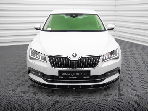 Maxton Front Splitter V.3 Skoda Superb Mk3 Maxton Front Splitter V.3 Skoda Superb Mk3
