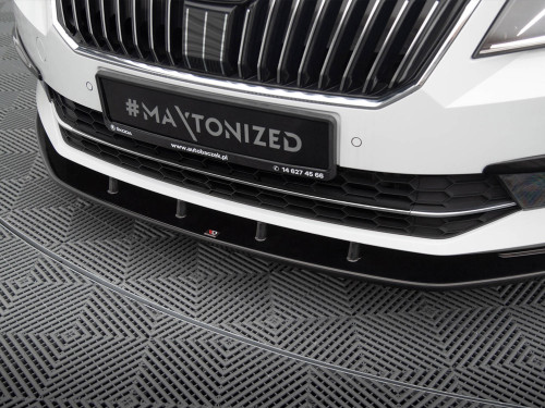 Maxton Front Splitter V.3 Skoda Superb Mk3 Maxton Front Splitter V.3 Skoda Superb Mk3