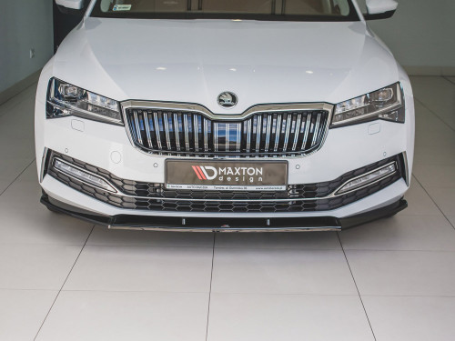 Maxton Front Splitter V.2 Skoda Superb MK3 FL (2019-)