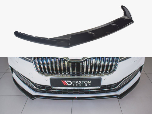 Maxton Front Splitter V.2 Skoda Superb MK3 FL (2019-)