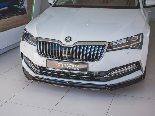Maxton Front Splitter V.3 Skoda Superb Mk3 FL