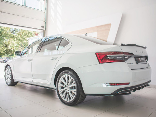 Maxton Side Skirts Diffusers Skoda Superb Mk3 FL (2019-)
