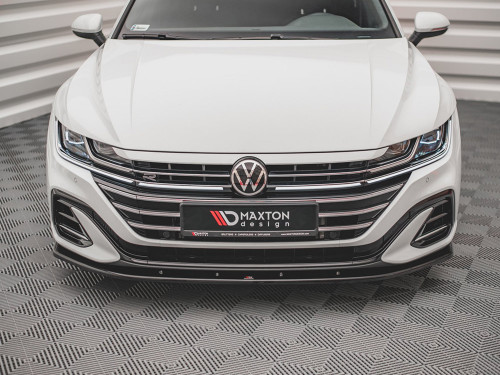 Maxton Front Splitter V.2 VW Arteon R-line Facelift (2020-) Maxton Front Splitter V.2 VW Arteon R-line Facelift (2020-)