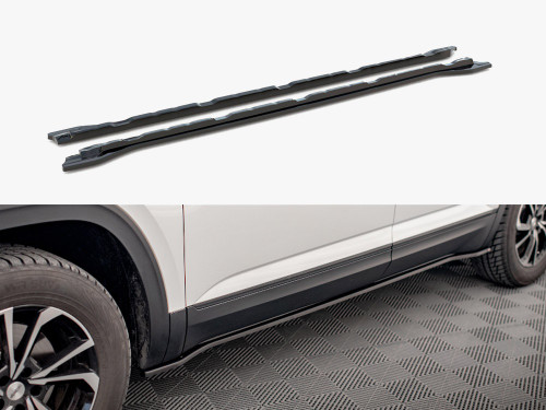 Maxton Side Skirts Diffusers VW Atlas Cross Sport (2020-)