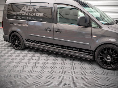 Maxton Side Skirts Diffusers VW Caddy Long MK3 Facelift (2010-2015)