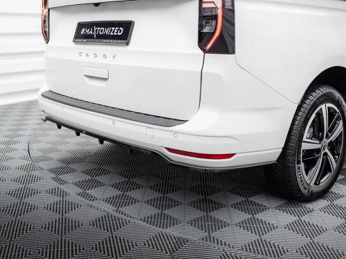 Maxton Rear Splitter (Vertical Bars) Volkswagen Caddy Maxi Mk5 Maxton Rear Splitter (Vertical Bars) Volkswagen Caddy Maxi Mk5