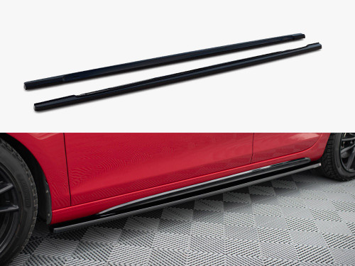 Maxton Side Skirts Diffusers VW Golf Mk6 GTI / GTD