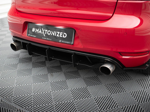 Maxton Rear Diffuser & Rear Side Splitters VW Golf Mk6 GTI / 35TH Maxton Rear Diffuser & Rear Side Splitters VW Golf Mk6 GTI / 35TH