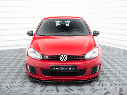 Maxton Front Splitter V.2 VW Golf Mk6 GTI Maxton Front Splitter V.2 VW Golf Mk6 GTI
