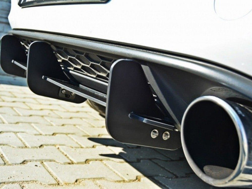 Maxton VW Golf MK7 GTI Rear Diffuser &amp; Rear Side Splitters