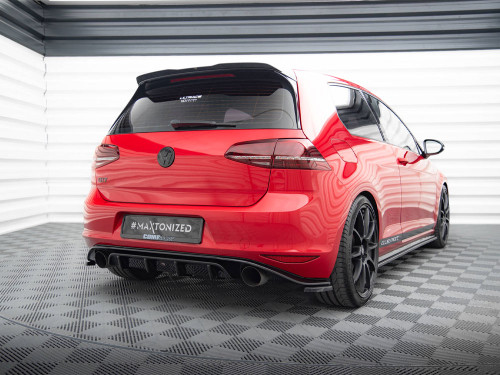 Maxton Rear Valance VW Golf Mk7 GTI Clubsport (2016-2017)