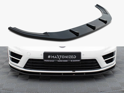 Maxton Front Splitter V.1 VW Golf R / R-Line Mk7