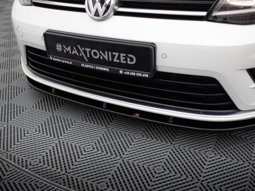 Maxton Front Splitter V.1 VW Golf R / R-Line Mk7