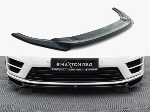 Maxton Front Splitter V.2 VW Golf R / R-Line Mk7