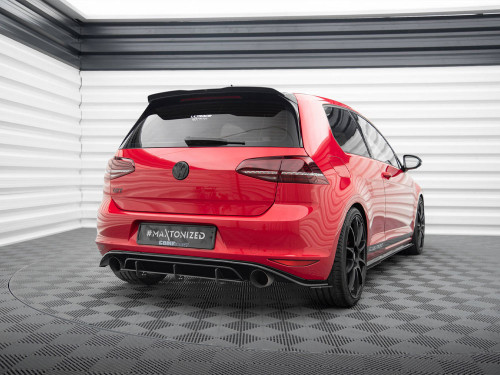 Maxton Spoiler CAP V.3 Volkswagen Golf 7 / 7 Facelift R / R-Line / GTI / GTD