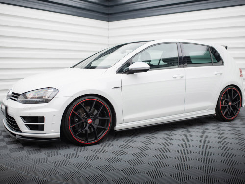 Maxton Side Skirts Diffusers V.3 Volkswagen Golf R / R-Line Mk7