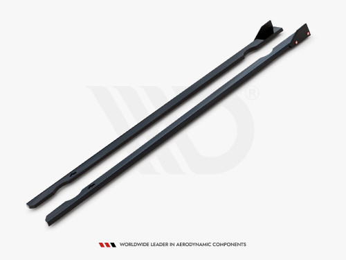 Maxton Side Skirts Diffusers V.3 + Flaps Volkswagen Golf R / R-Line Mk7 Maxton Side Skirts Diffusers V.3 + Flaps Volkswagen Golf R / R-Line Mk7