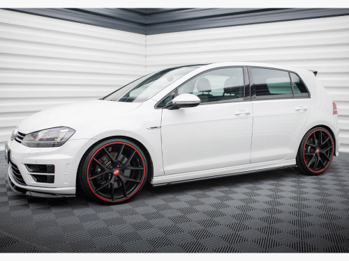Maxton Side Skirts Diffusers V.4 Volkswagen Golf R / R-Line Mk7
