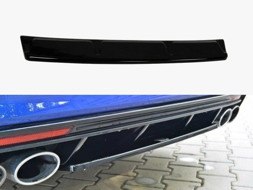 Maxton Central Rear Splitter VW Golf R Mk7 Estate