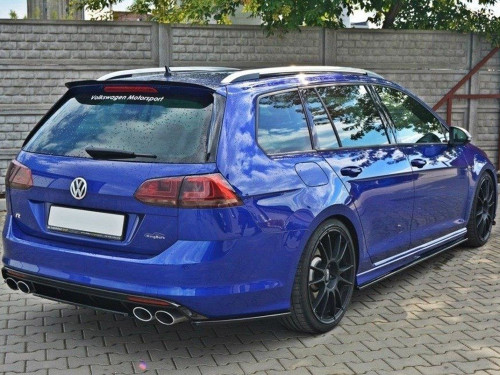 Maxton Rear Side Splitters VW Golf R Mk7 Estate